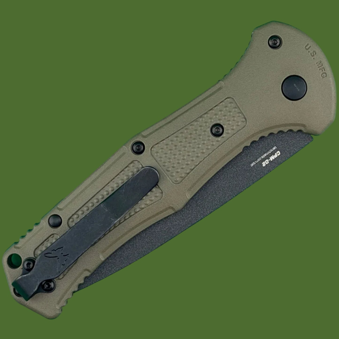Benchmade Claymore Auto Green Grivory 9070BK-1