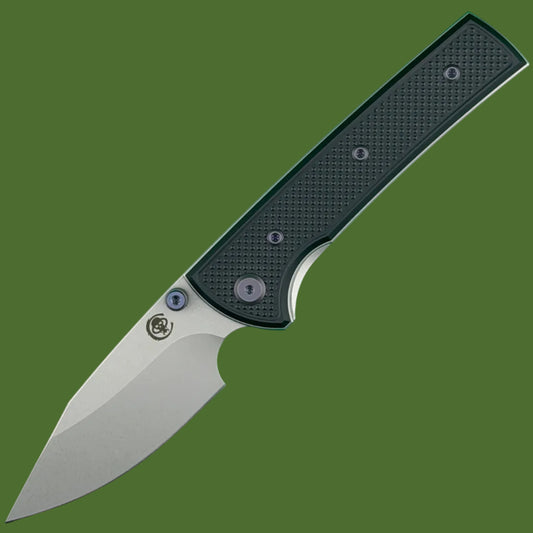 Chaves Blue Label Scapegoat Street Liner Lock Black Knurled Aluminum Handles Purple Hardware (Stonewash)