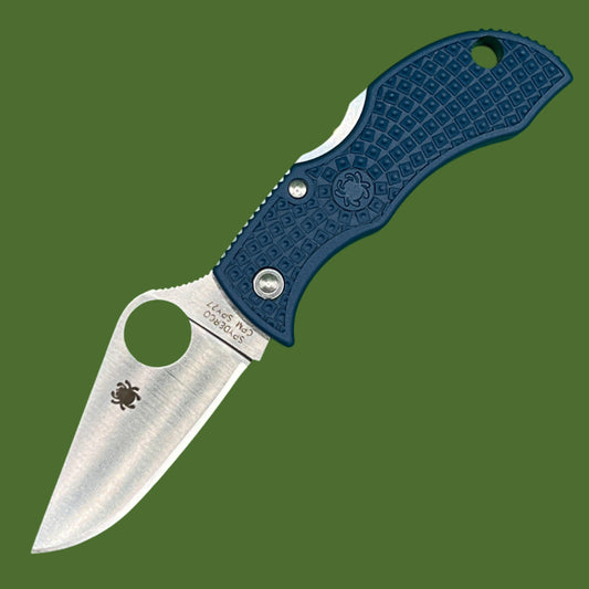 Spyderco Manbug Lockback Cobalt Blue SPY27