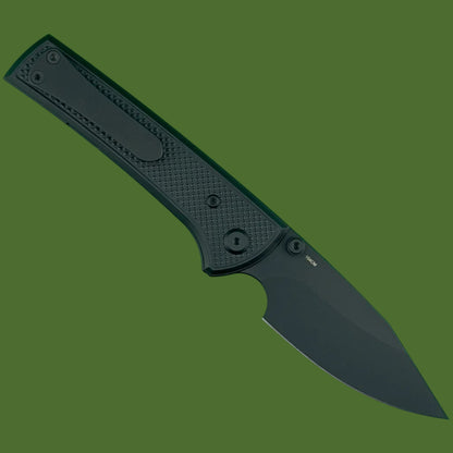 Chaves Blue Label Scapegoat Street Liner Lock Black Knurled Aluminum Handles Black Hardware (Black)