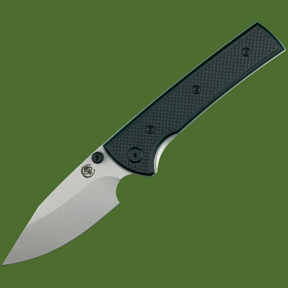 Chaves Blue Label Scapegoat Street Liner Lock Black Knurled Aluminum Handles Black Hardware (Stonewash)