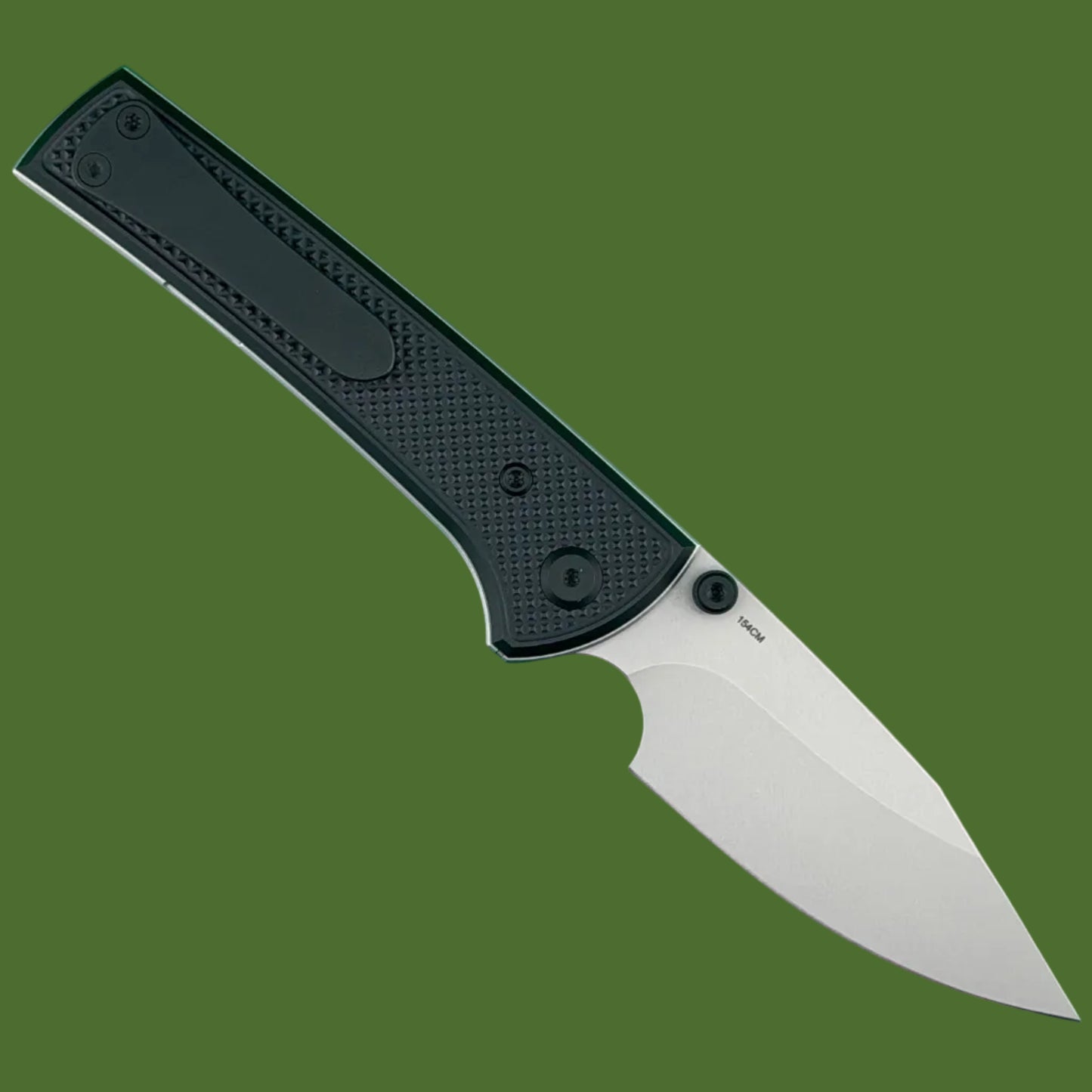Chaves Blue Label Scapegoat Street Liner Lock Black Knurled Aluminum Handles Black Hardware (Stonewash)