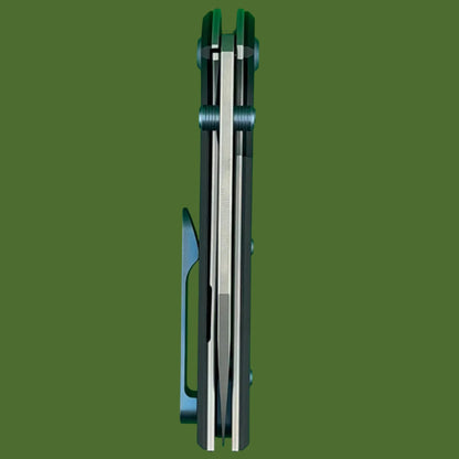Chaves Blue Label Scapegoat Street Liner Lock Black Knurled Aluminum Handles Blue Hardware (Stonewash)