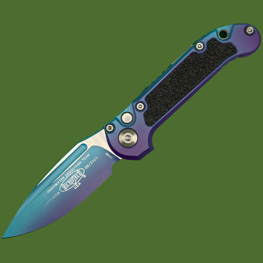 Microtech LUDT S/E Gen III Signature Series Aurora Standard Low Polish Hardware 1135-1LPAUS