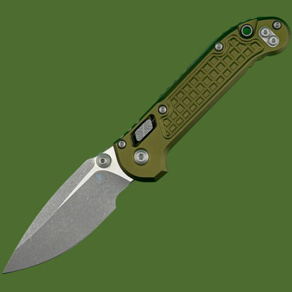 Microtech LUDT S/E Ram-Lok Frag OD Green Apocalyptic Standard 1135RL-10APFROD