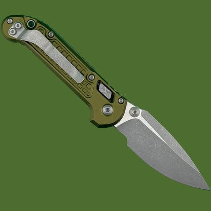 Microtech LUDT S/E Ram-Lok Frag OD Green Apocalyptic Standard 1135RL-10APFROD