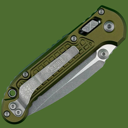 Microtech LUDT S/E Ram-Lok Frag OD Green Apocalyptic Standard 1135RL-10APFROD