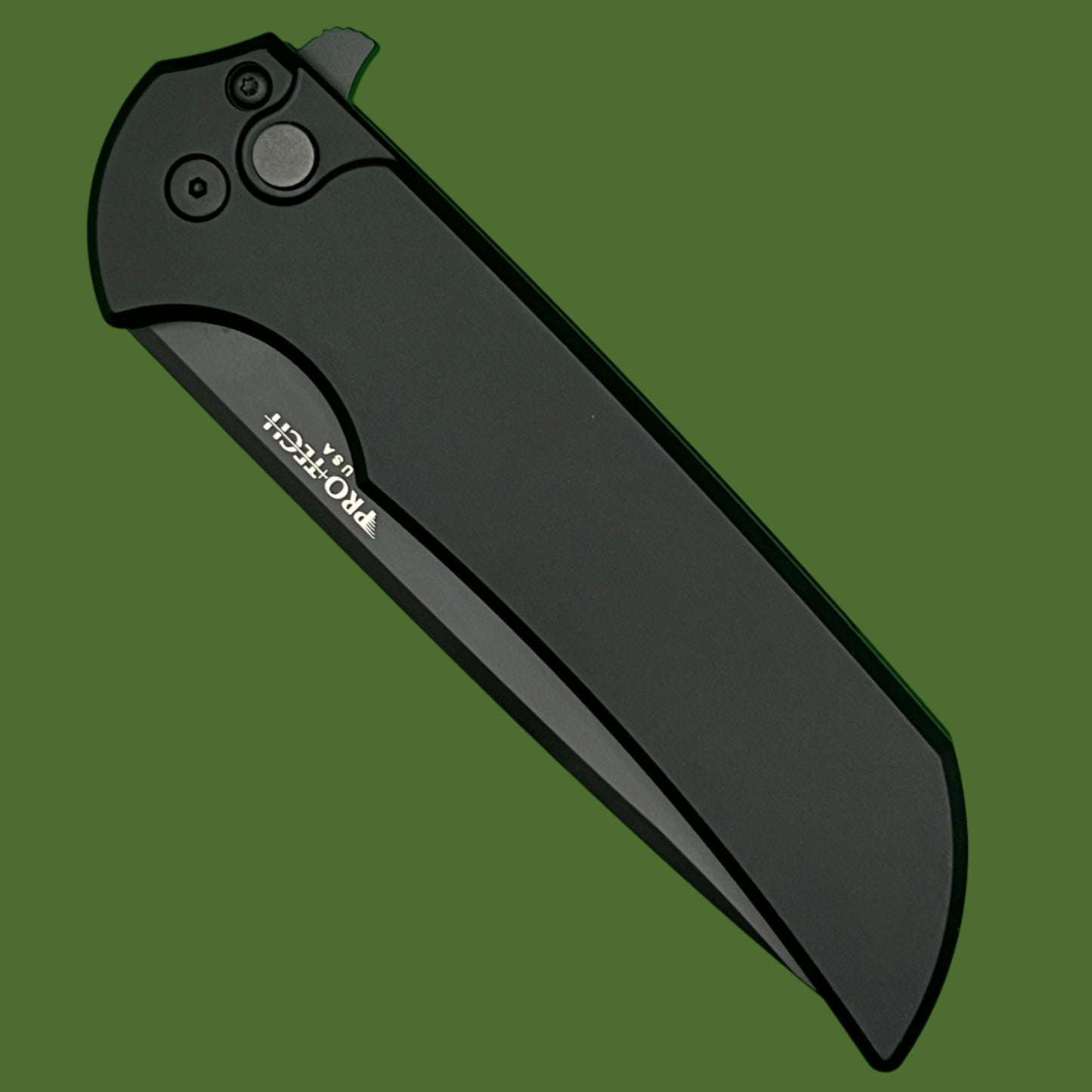 Protech Mordax Button Lock Black MX103