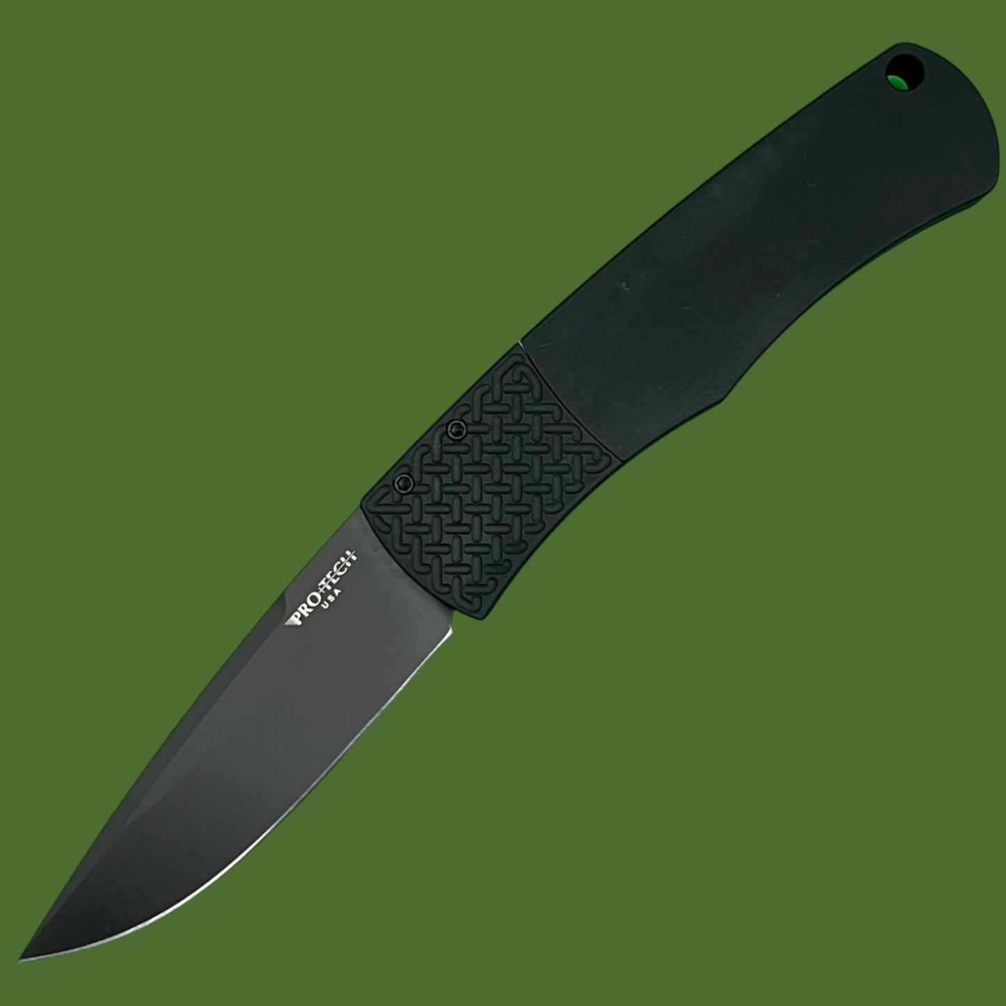 Protech BR-1.7 Magic Whiskers Hidden Release Auto Black