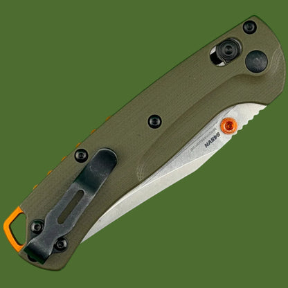 *Pre-Owned* Benchmade Mini Taggedout OD Green G-10 15534