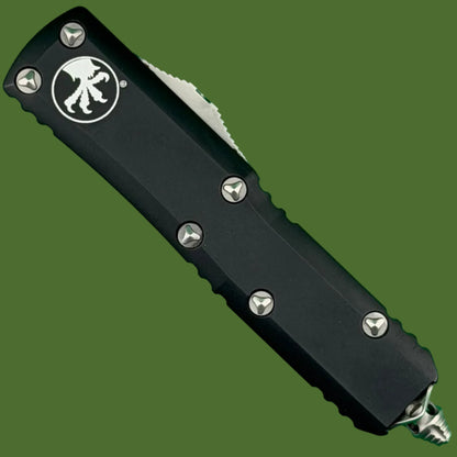 *Pre-Owned* Microtech UTX-85 D/E Stonewash Partial Serrated 232-11