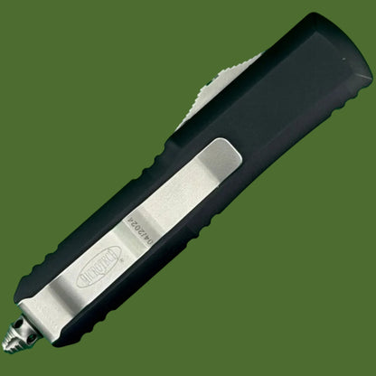 *Pre-Owned* Microtech UTX-85 D/E Stonewash Partial Serrated 232-11