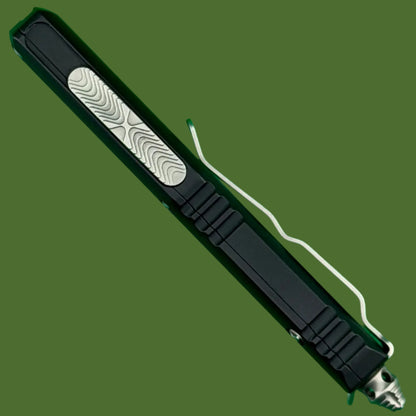 *Pre-Owned* Microtech UTX-85 D/E Stonewash Partial Serrated 232-11