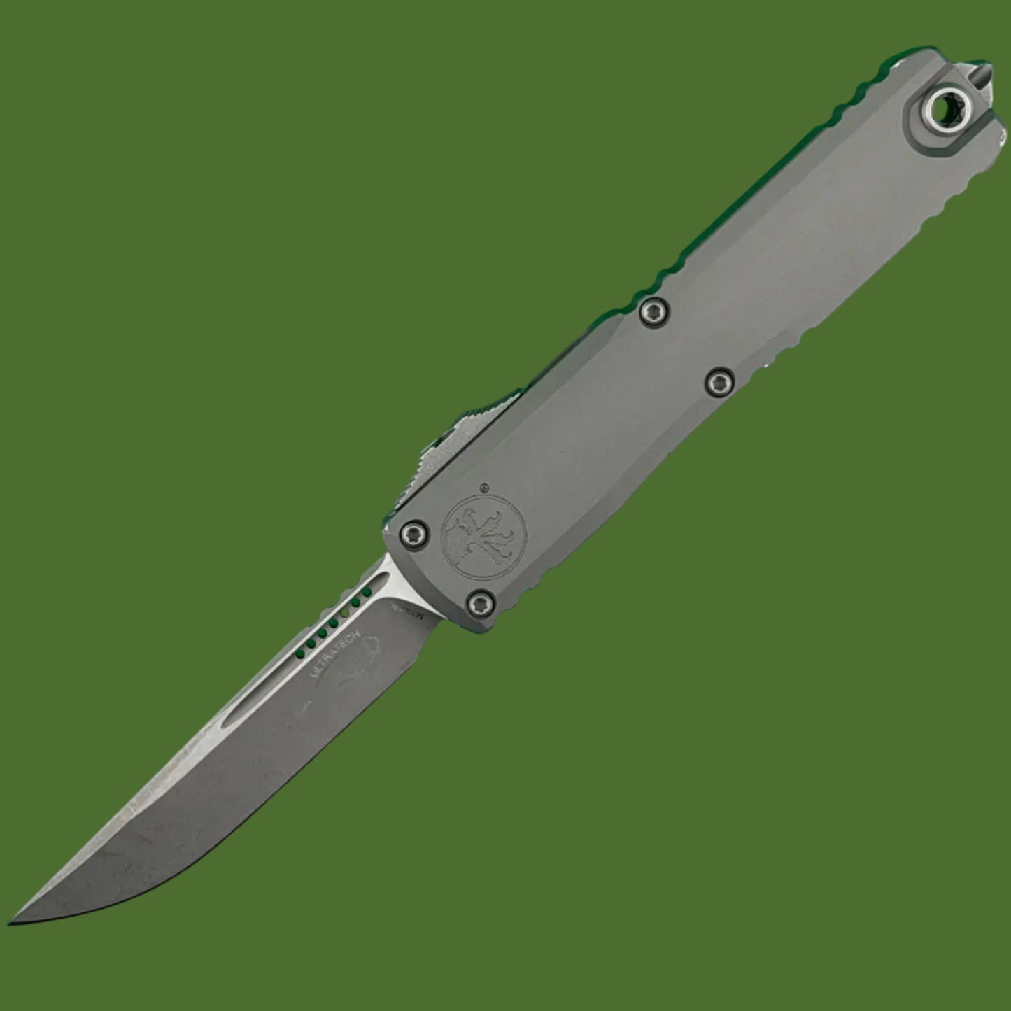 *Pre-Owned* Microtech Ultratech ZBP S/E Natural Clear Apocalyptic Standard 1121-10APNC