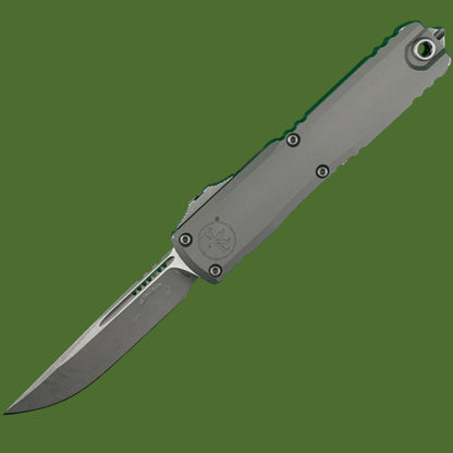 *Pre-Owned* Microtech Ultratech ZBP S/E Natural Clear Apocalyptic Standard 1121-10APNC