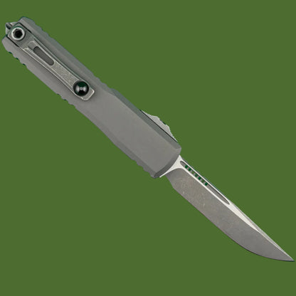 *Pre-Owned* Microtech Ultratech ZBP S/E Natural Clear Apocalyptic Standard 1121-10APNC
