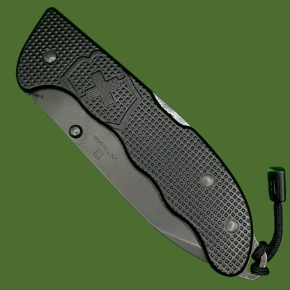 *Pre-Owned* Victorinox Evoke Lockback Black Alox