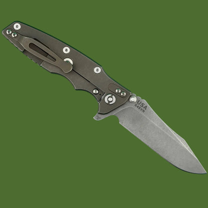 *Pre-Owned* Hinderer Eklipse 3.5” Battle Bronze Tri-Way Spearpoint
