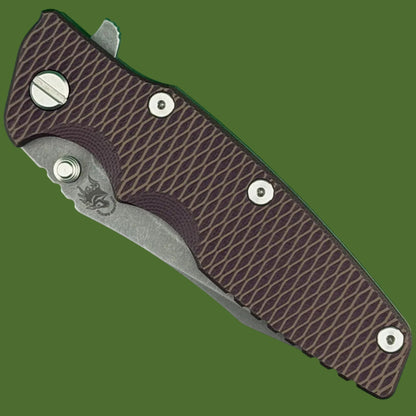 *Pre-Owned* Hinderer Eklipse 3.5” Battle Bronze Tri-Way Spearpoint