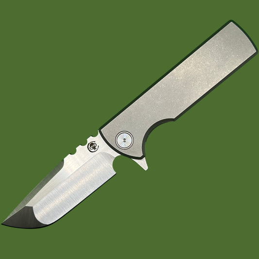 Chaves T.A.K. Titanium Integral Flipper Drop Point
