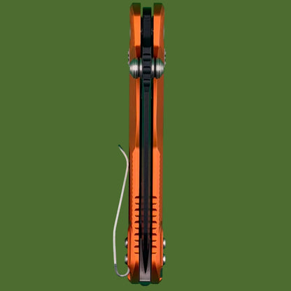 Microtech MSI Mini S/E Fluted Orange Aluminum Standard 210M-1FLOR