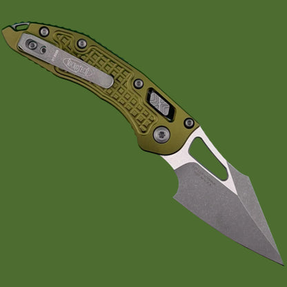 Microtech Mini Stitch Ram-Lok S/E Frag OD Green Apocalyptic Standard 169MRL-10APFROD