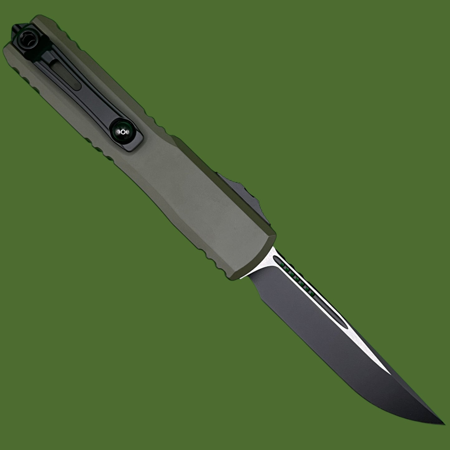 Microtech Ultratech ZBP S/E OD Green Standard 1121-1OD
