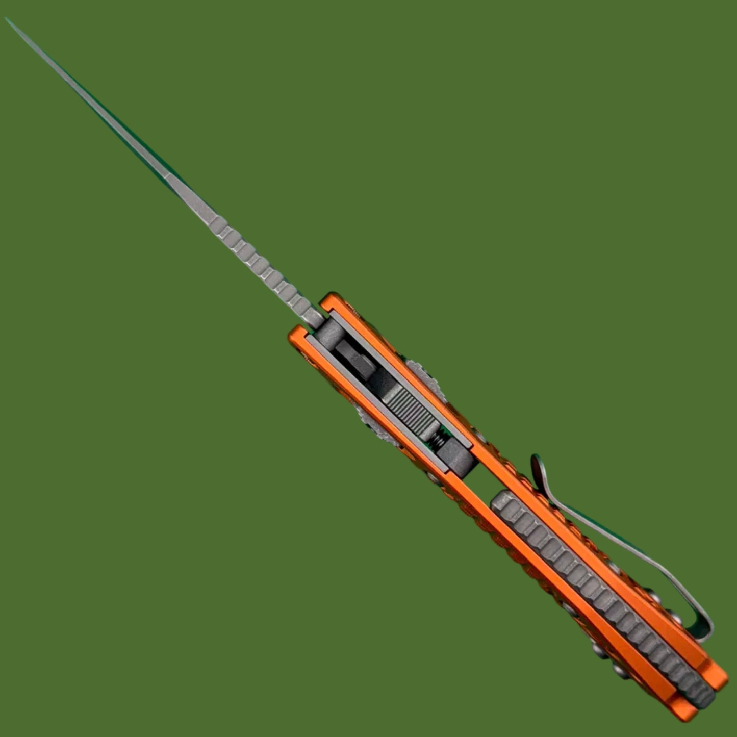 Microtech Mini Stitch Ram-Lok S/E Frag Orange Apocalyptic Standard 169MRL-10APFROR