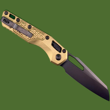 Microtech MSI Marfione Select Naval Brass Stonewash DLC 210-1DLCTFMRS3