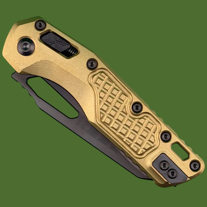 Microtech MSI Marfione Select Naval Brass Stonewash DLC 210-1DLCTFMRS3
