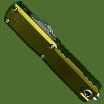 Microtech UTX-85 D/E Gen III OD Green Stonewash Standard 1232-10OD