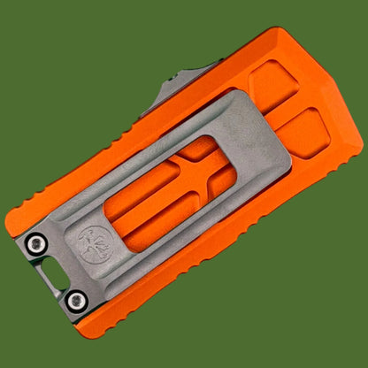 Microtech Exocet II D/E Orange Stonewash Standard 1157-10OR
