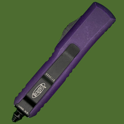 Microtech UTX-85 S/E Weathered Purple Standard 231-1WPU