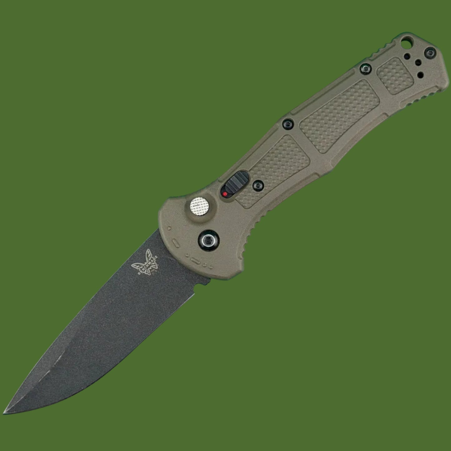 *Pre-Owned* Benchmade Claymore Auto OD Green 9070BK-1