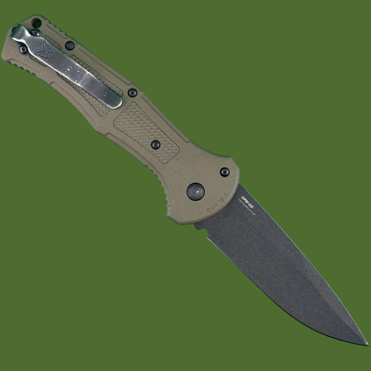 *Pre-Owned* Benchmade Claymore Auto OD Green 9070BK-1
