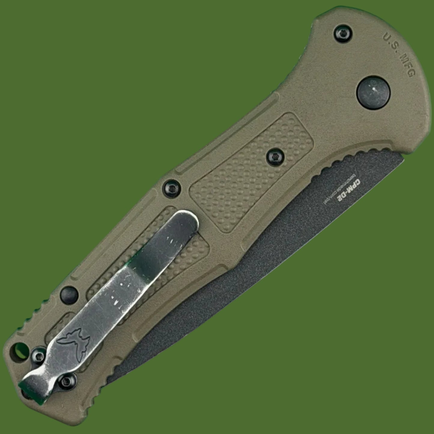 *Pre-Owned* Benchmade Claymore Auto OD Green 9070BK-1