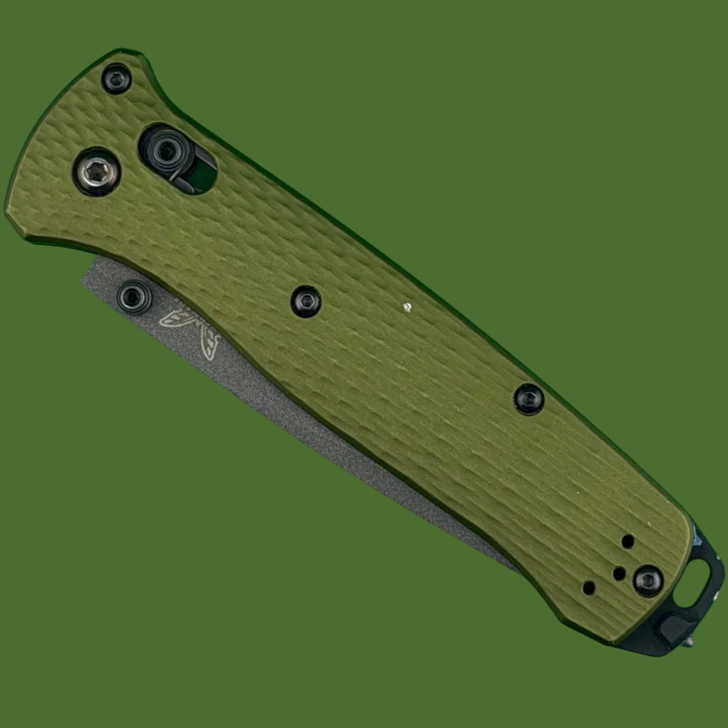 *Pre-Owned* Benchmade Bailout OD Green Aluminum 537GY-1
