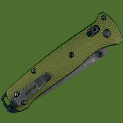 *Pre-Owned* Benchmade Bailout OD Green Aluminum 537GY-1