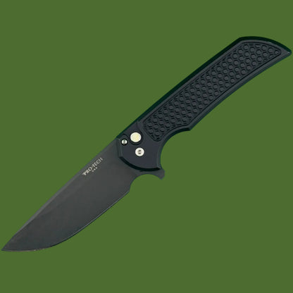 *Pre-Owned* Protech Mordax BHQ Exclusive Prototype Button Lock Flipper