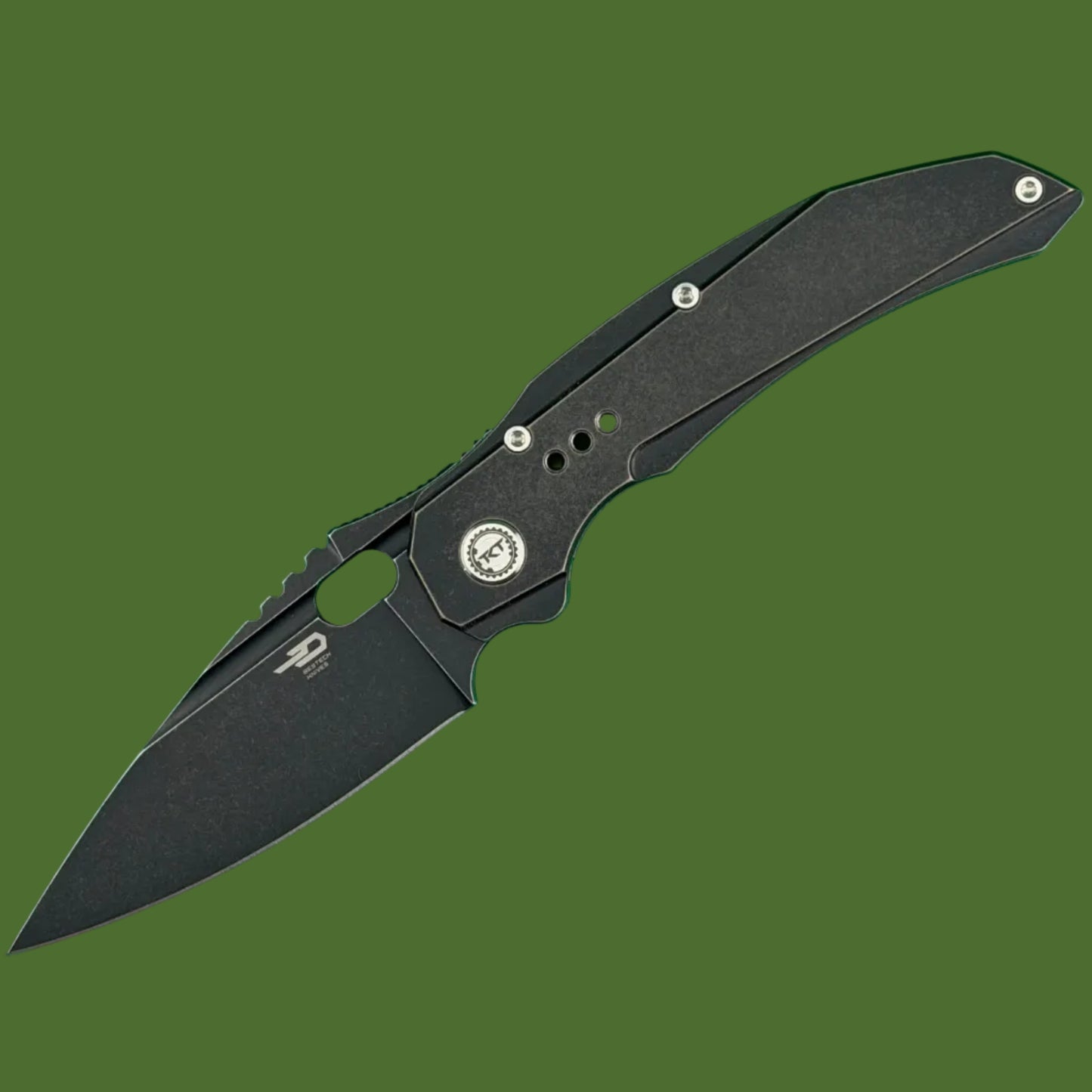*Pre-Owned* Bestech Exploit Black Titanium Frame Lock