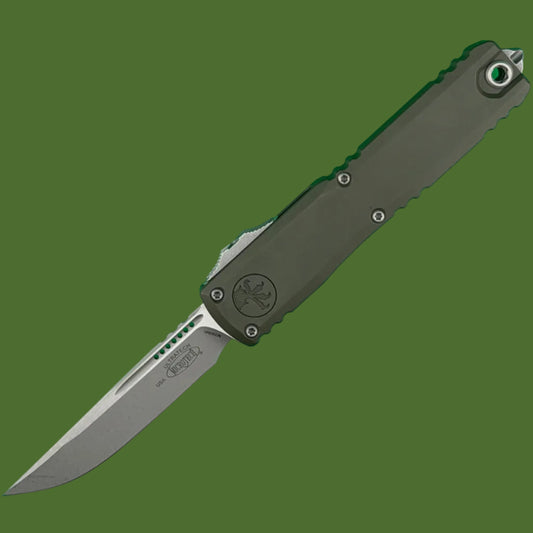 *Pre-Owned* Microtech Ultratech ZBP S/E OD Green Apocalyptic Standard 1121-10APOD