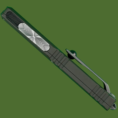 *Pre-Owned* Microtech Ultratech ZBP S/E OD Green Apocalyptic Standard 1121-10APOD