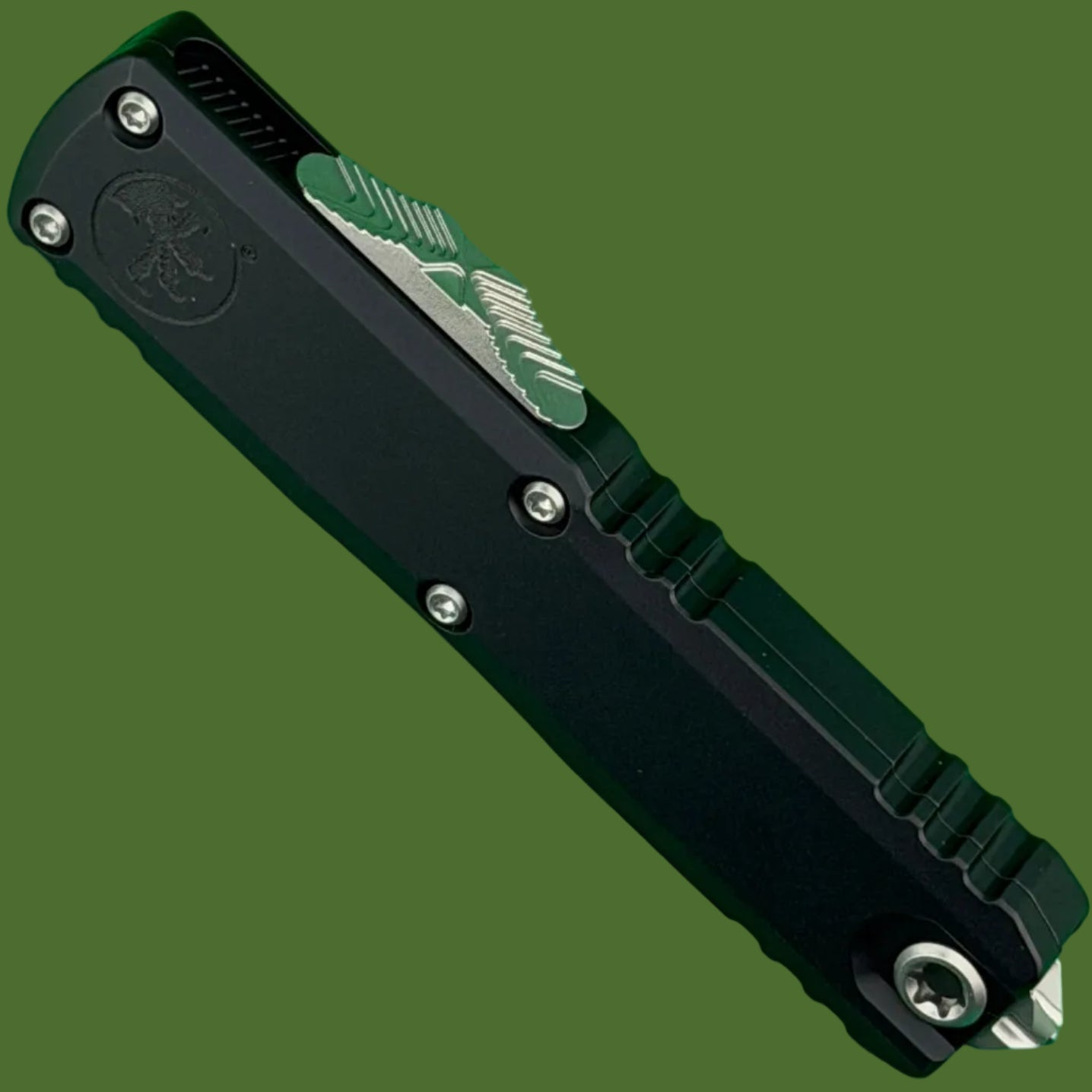 Microtech UTX-85 D/E Gen IV Stonewash Partial Serrated 12324-11