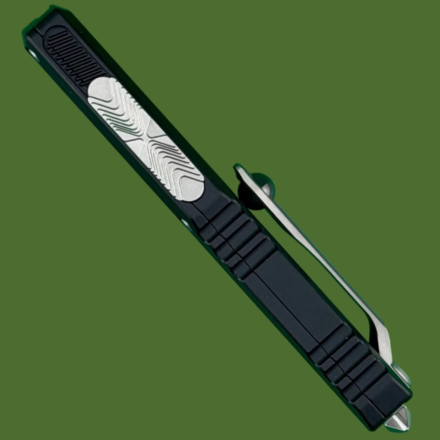 Microtech UTX-85 D/E Gen IV Stonewash Partial Serrated 12324-11