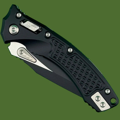 Microtech Amphibian Mini Ram-Lok Frag Black Tactical Standard 137MRL-1FR