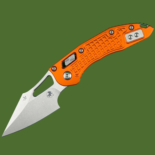Microtech Mini Stitch Ram-Lok S/E Frag Orange Stonewash Standard 169MRL-10FROR