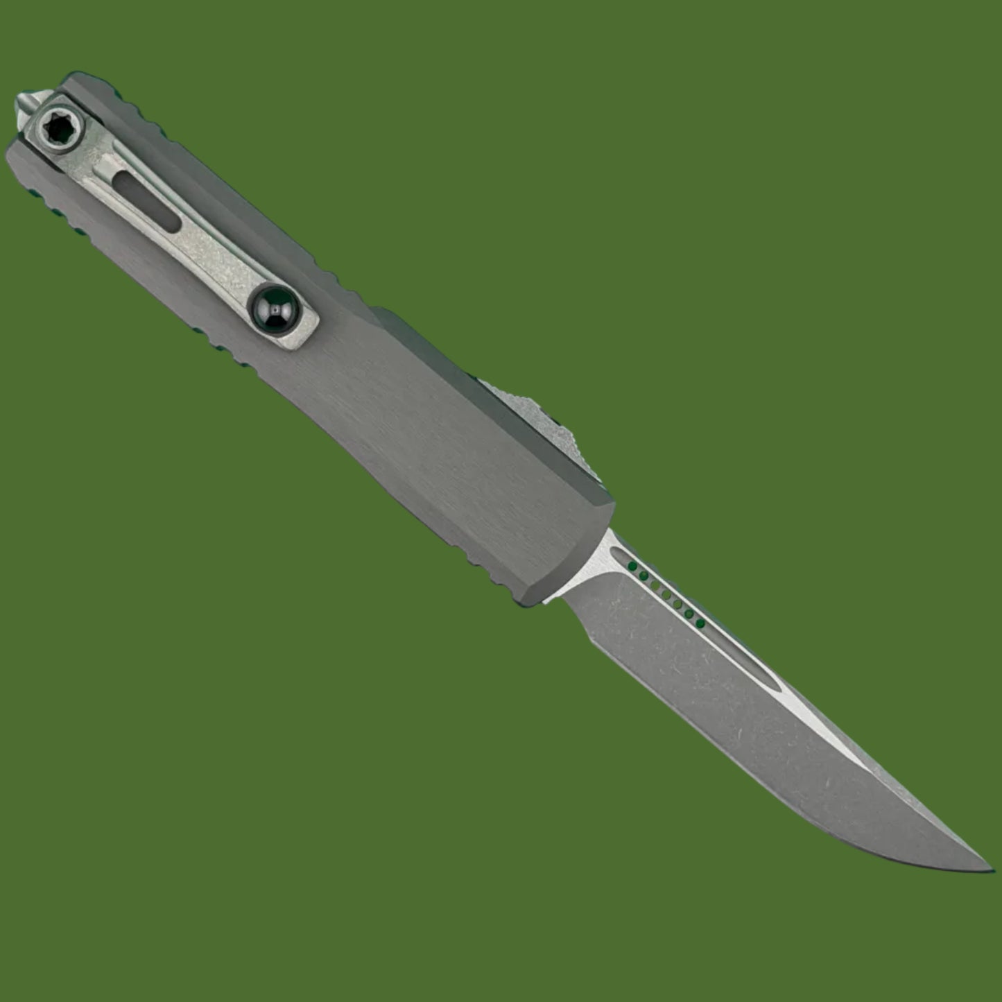 Microtech Ultratech S/E Gen IV Natural Clear Apocalyptic Standard