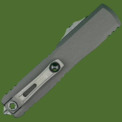 Microtech Ultratech S/E Gen IV Natural Clear Apocalyptic Standard
