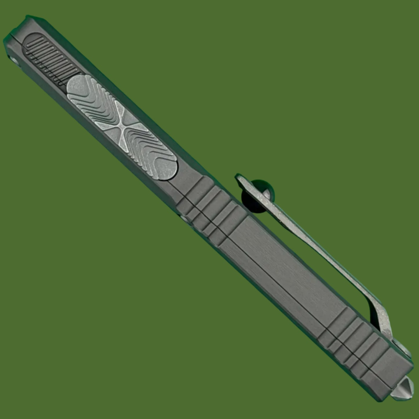 Microtech Ultratech S/E Gen IV Natural Clear Apocalyptic Standard