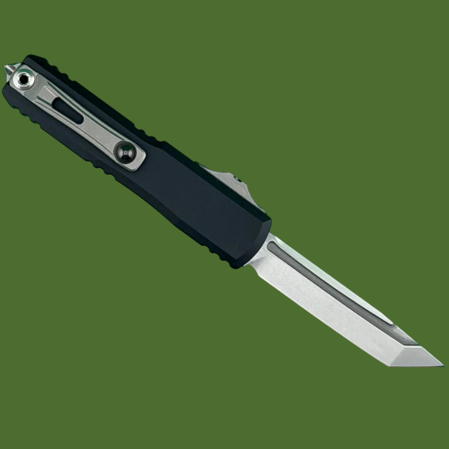 Microtech UTX-70 T/E Gen IV Stonewash Standard 11494-10